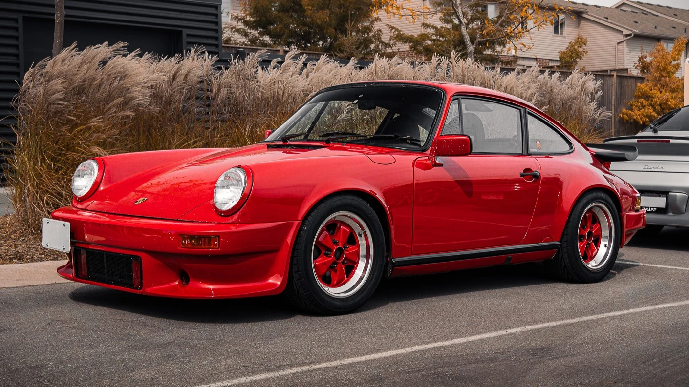 Red Porsche Photo